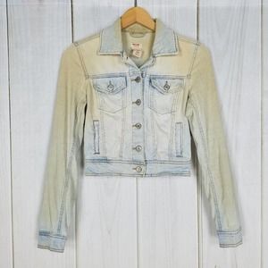 Mossimo Distressed Jean Jacket